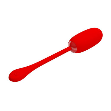 Proiettile a Uovo Vibrante Ricaricabile 12 Funzioni Rosso